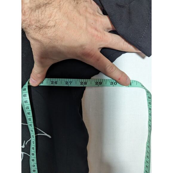 Vintage Tugu Black Sea Turtle Rayon Button Down Shirt XXL One Size - Picture 7 of 8